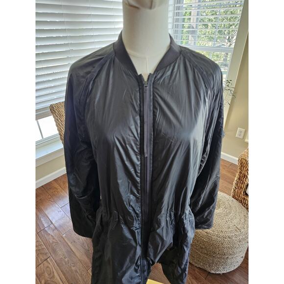 Athleta Summit Insulated Parka Jacket Womens M Mountain Olive Primaloft Packable - Picture 2 of 10